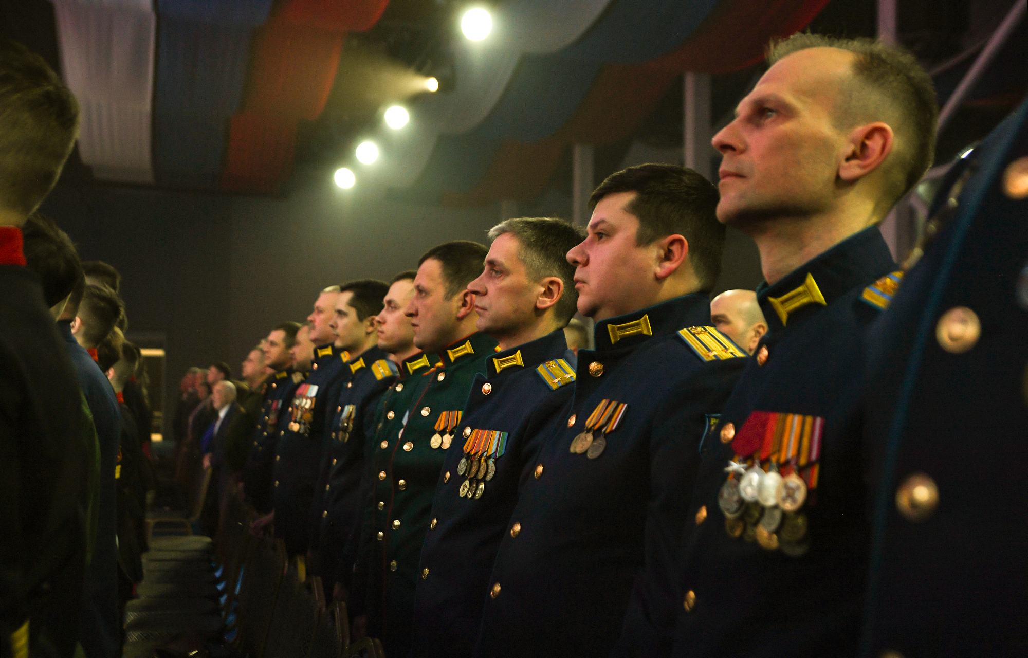 Игорь Руденя принял участие в торжественном мероприятии, посвящённом Дню защитника Отечества