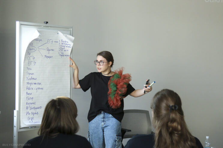 Известный блогер провела занятие для детей в Твери Известный блогер провела занятие для детей в Твери