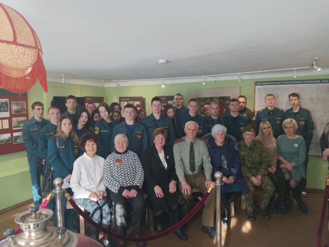 В Ржевском филиале Музея Победы прошла встреча с ветеранами Советской армии
