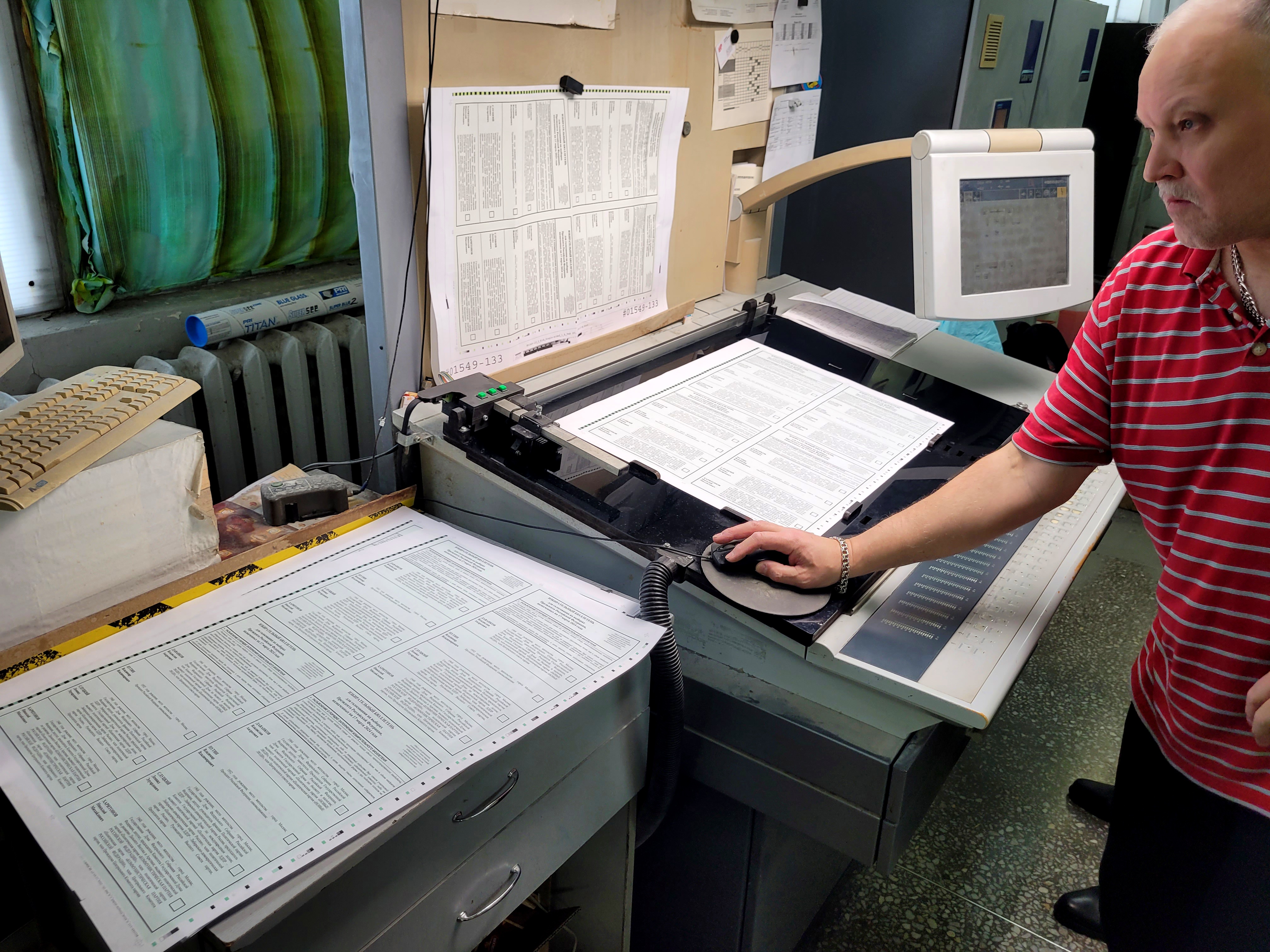 В Тверской области началось изготовление избирательных бюллетеней