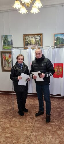 Житель Тверской области пришел на выборы президента РФ в день рождения