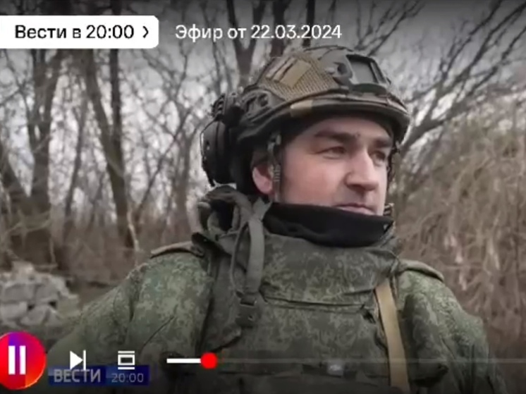 Боец из Тверской области рассказал Поддубному об атаках врага под Белгородом