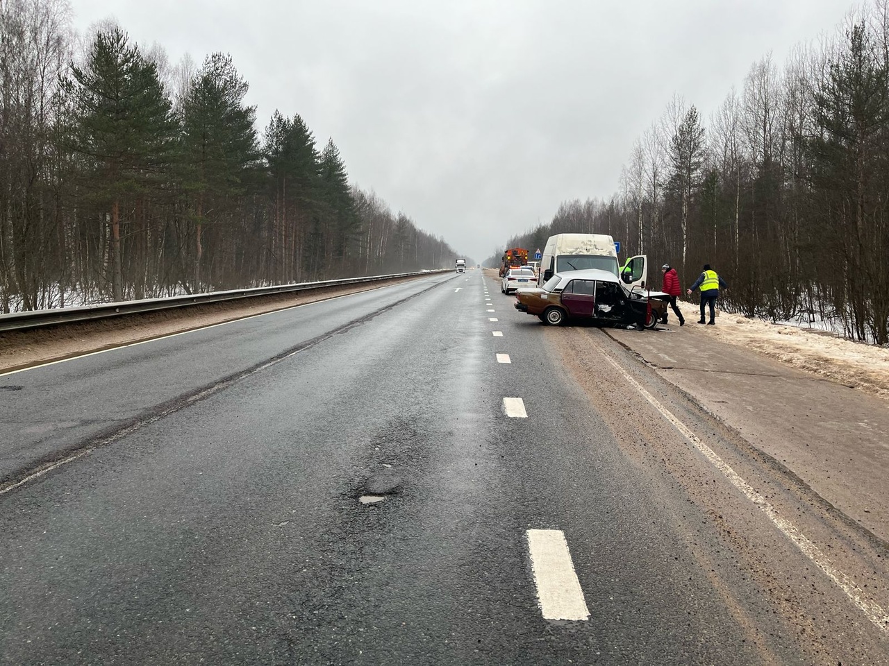 В Тверской области произошло ДТП на федеральной автодороге