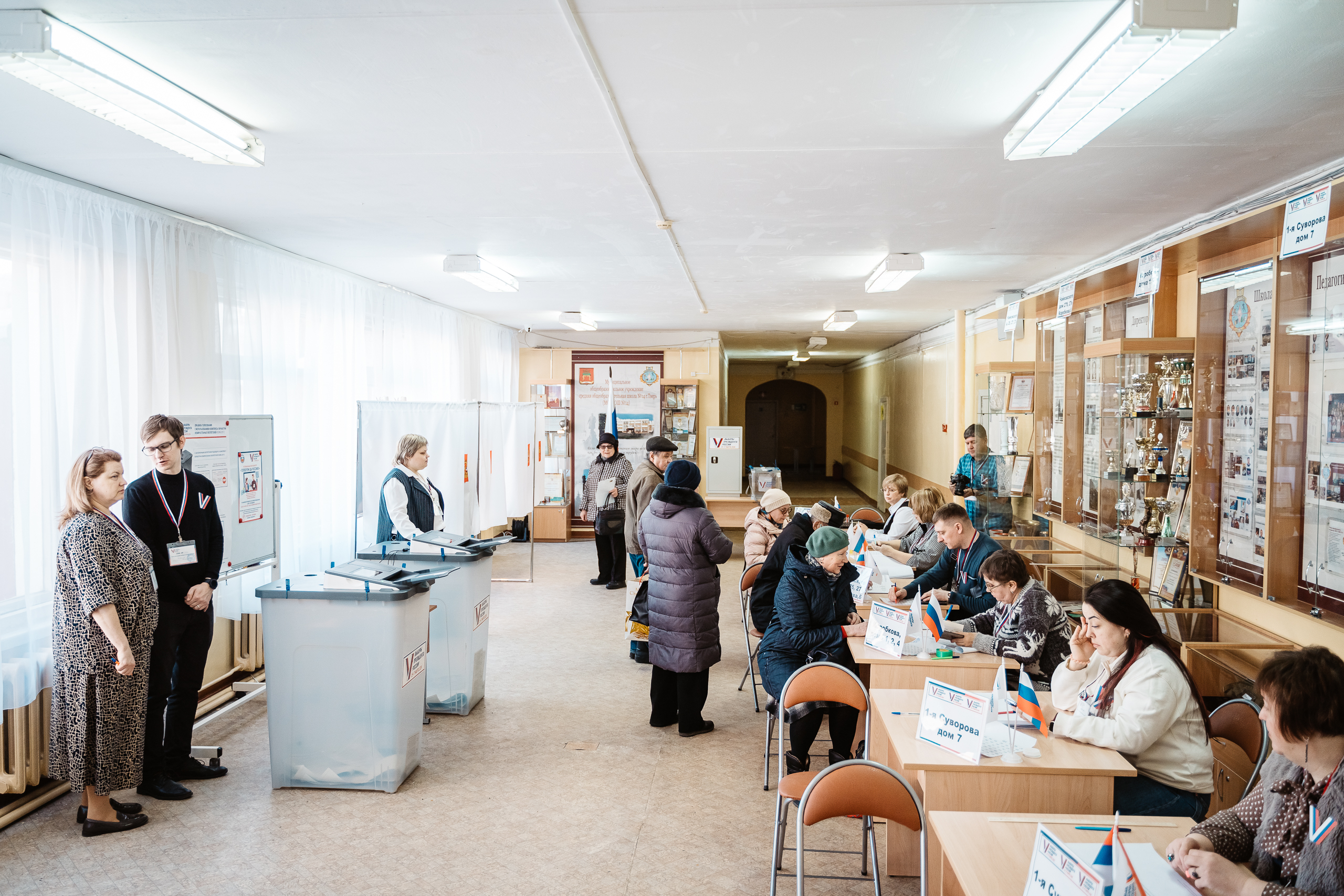 Рекордная явка: жители Тверской области на президентских выборах проявили единение