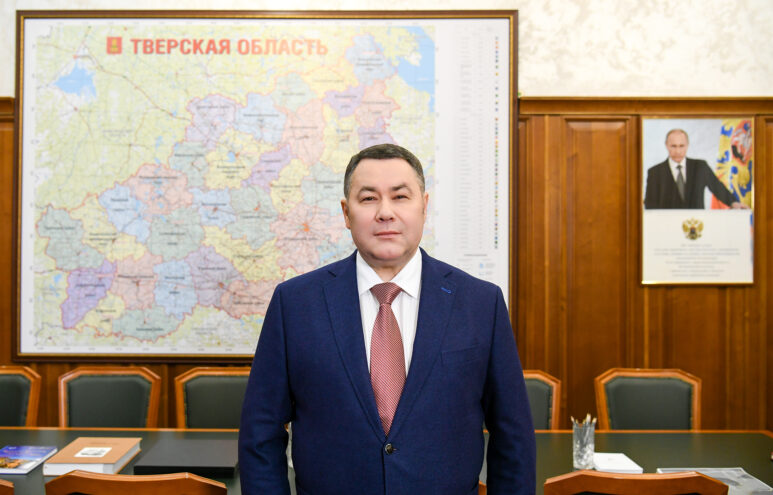 Игорь Руденя поблагодарил жителей Тверской области за активное участие в выборах