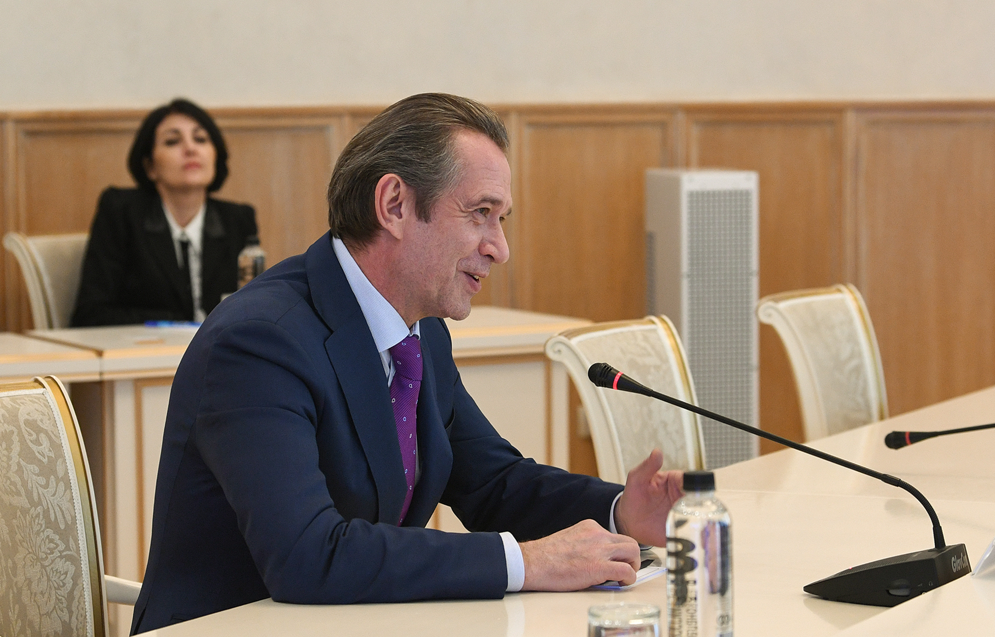 Игорь Руденя и Владимир Машков обсудили развитие культурных проектов в Тверской области