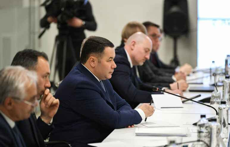 Игорь Руденя встретился с руководителями предприятий Тверской области