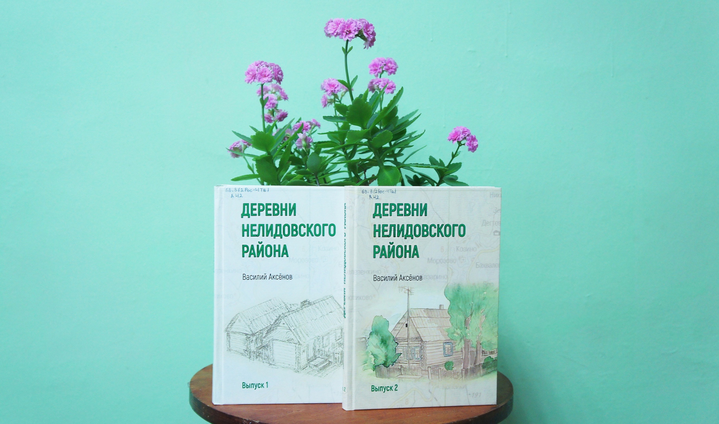 Нелидовская библиотека получила в подарок два тома «Деревни Нелидовского района»