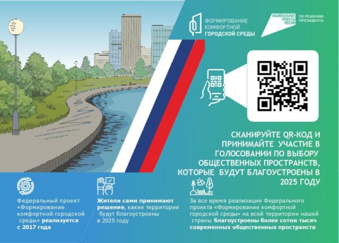 В городе Бологое голосуют за объекты благоустройства