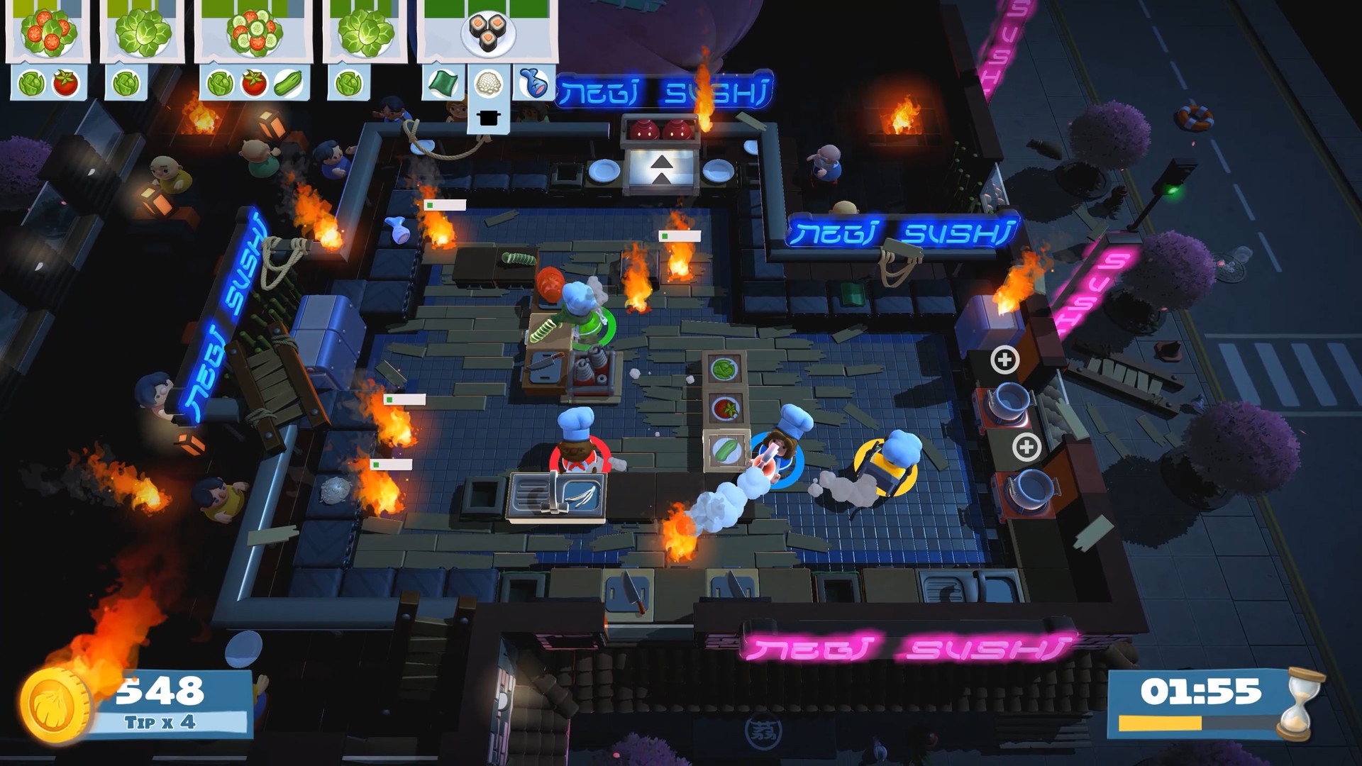 Поиграли за вас: Бешеные поварята в игре Overcooked! 2