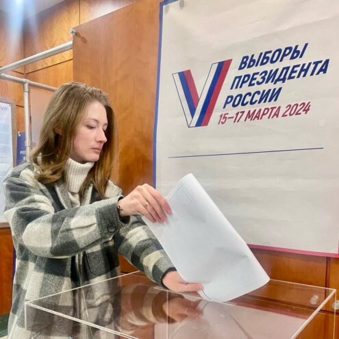 Специальный корреспондет портала Tverlife посетила избирательный участок в Корее