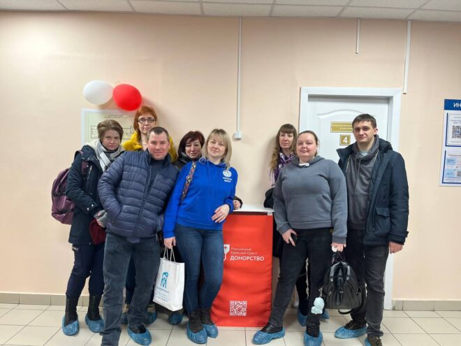Тверские энергетики стали донорами крови Тверские энергетики стали донорами крови