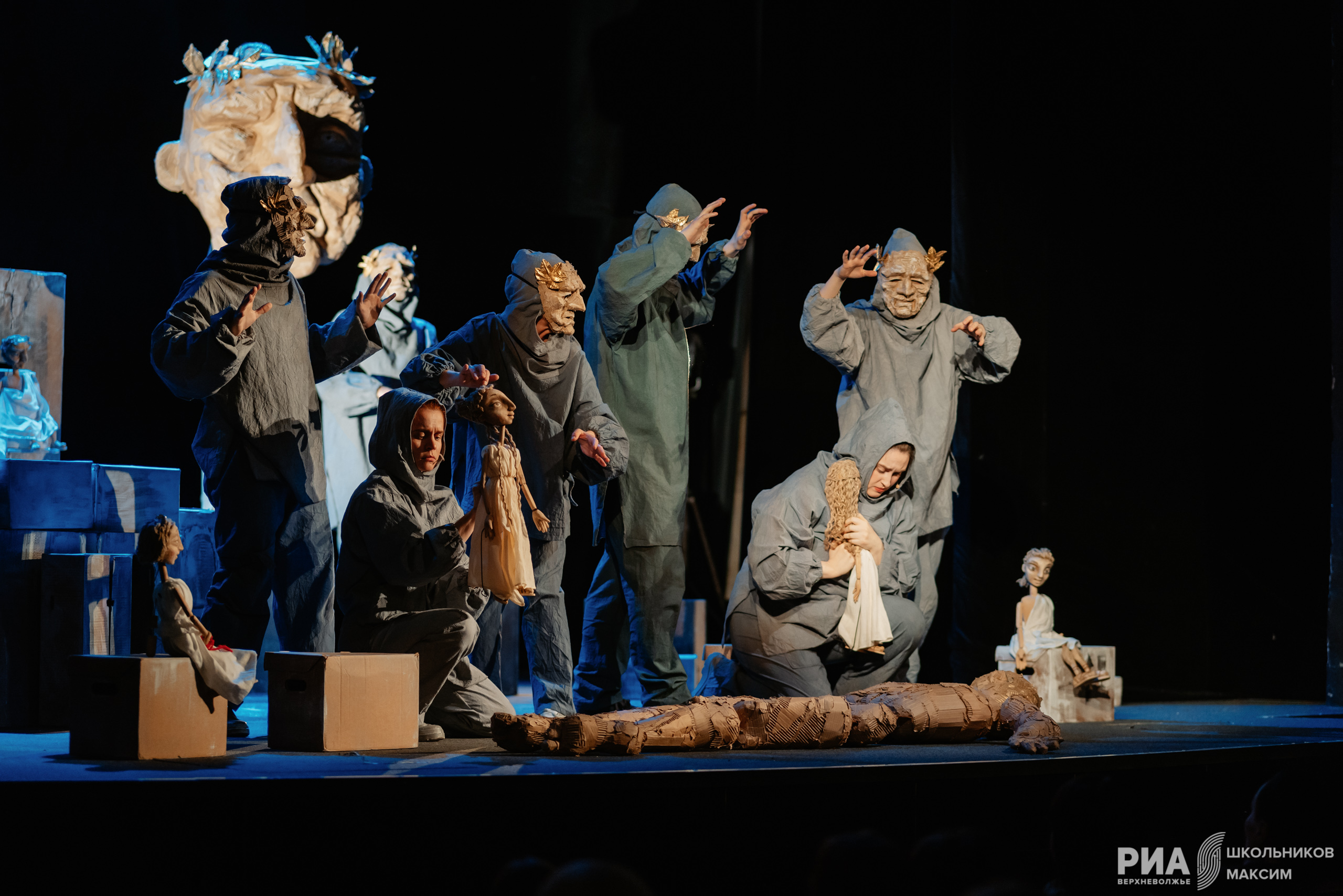 От мифов до русской классики: Как прошли гастроли Малого театра кукол в Твери