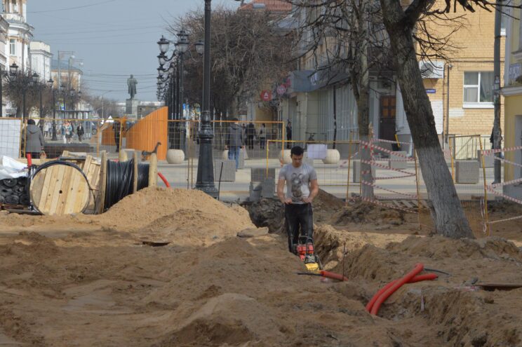 В Твери стартовал второй этап благоустройства улицы Трехсвятской В Твери стартовал второй этап благоустройства улицы Трехсвятской