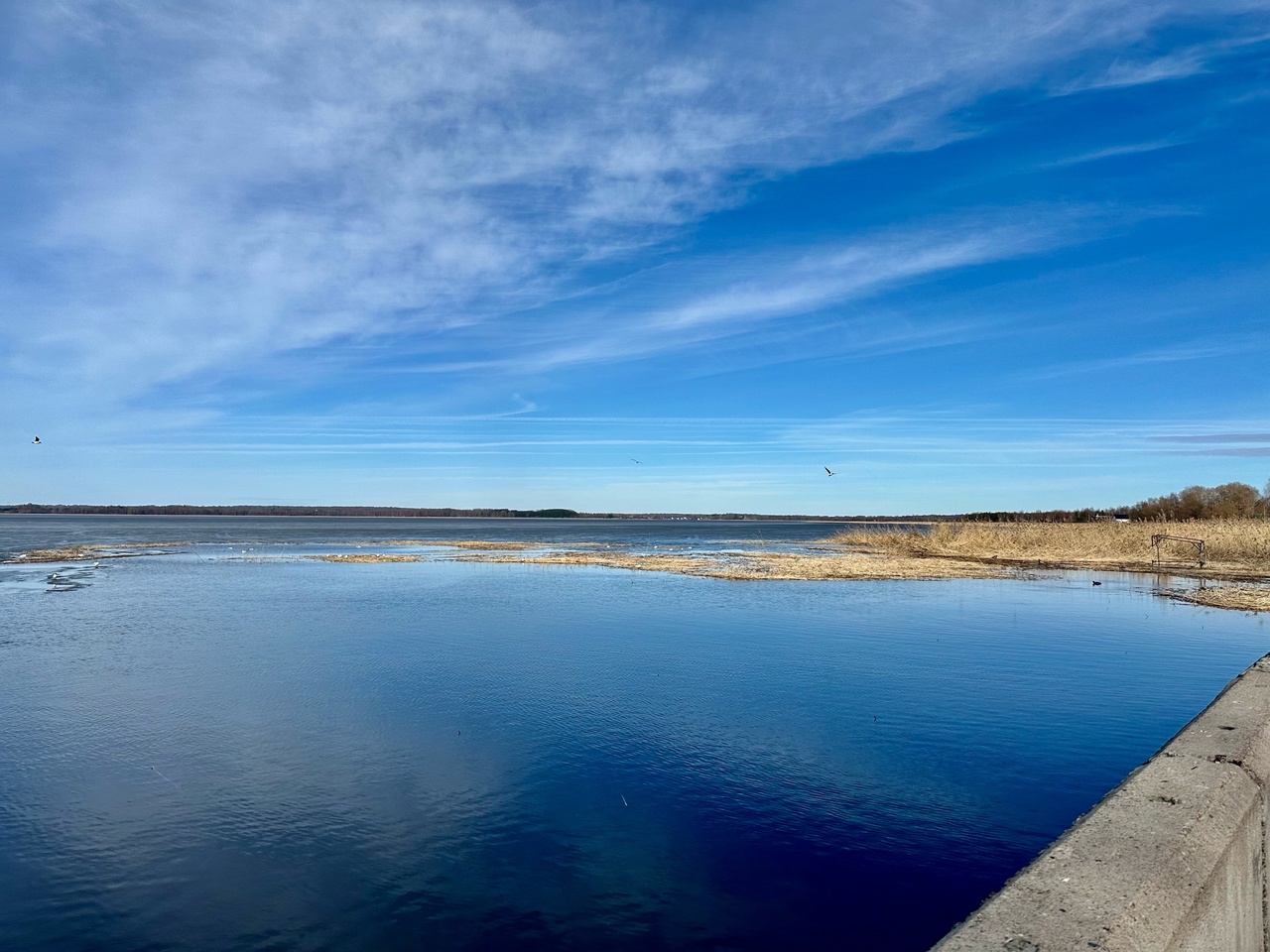 Озеро Селигер в Тверской области может выйти из берегов