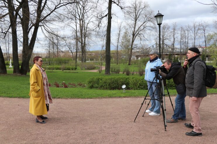 Съемочная группа телеканала "Культура" посетила Тверскую картинную галерею Съемочная группа телеканала "Культура" посетила Тверскую картинную галерею