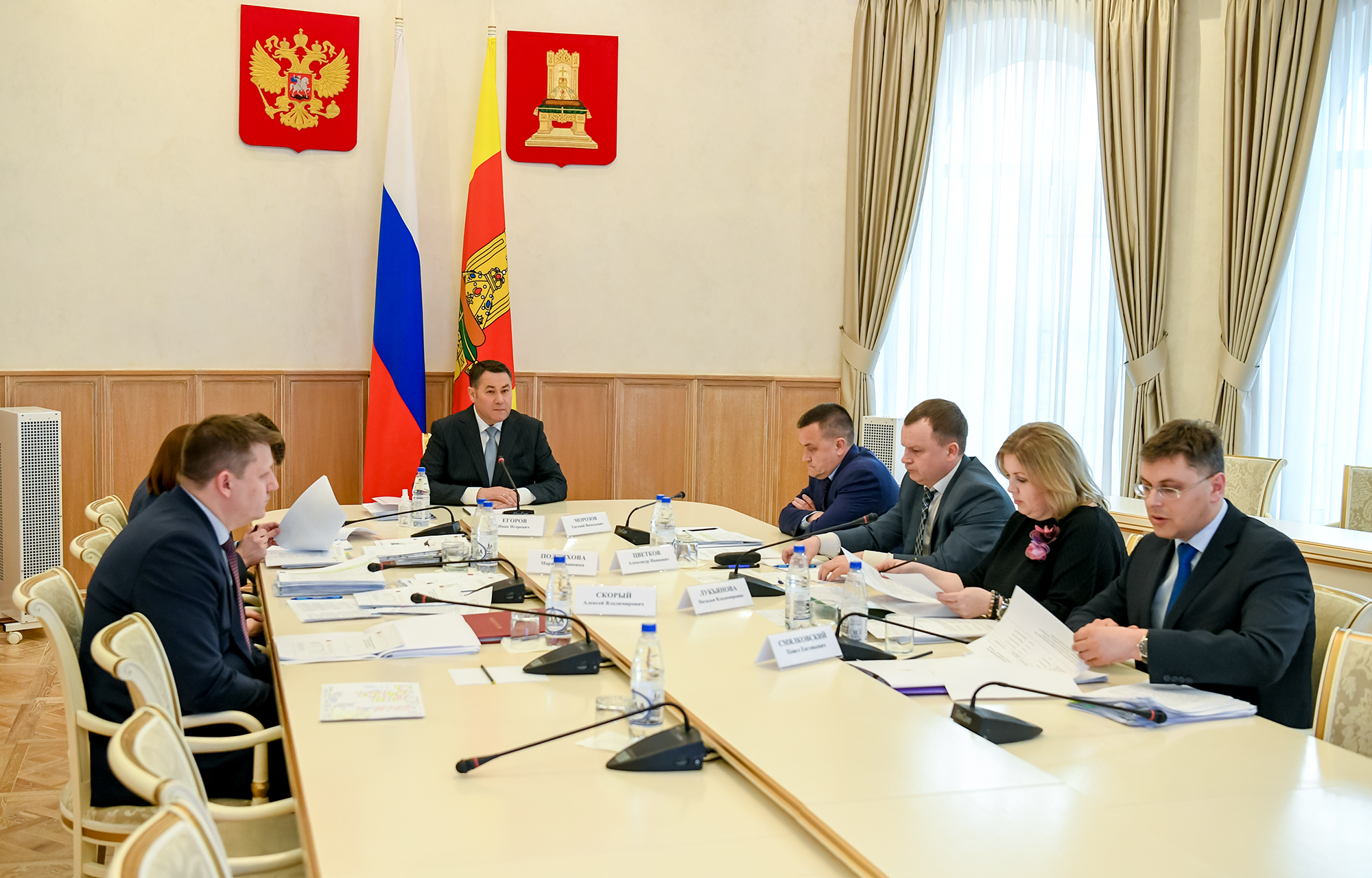 В Тверской области прошло совещание по вопросам деятельности регионального правительства В Тверской области прошло совещание по вопросам деятельности регионального правительства