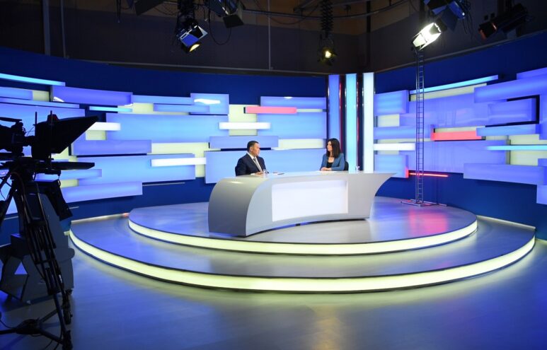 Западный мост, приезд Патриарха и Морозовский городок: О чем рассказал Игорь Руденя в прямом эфире