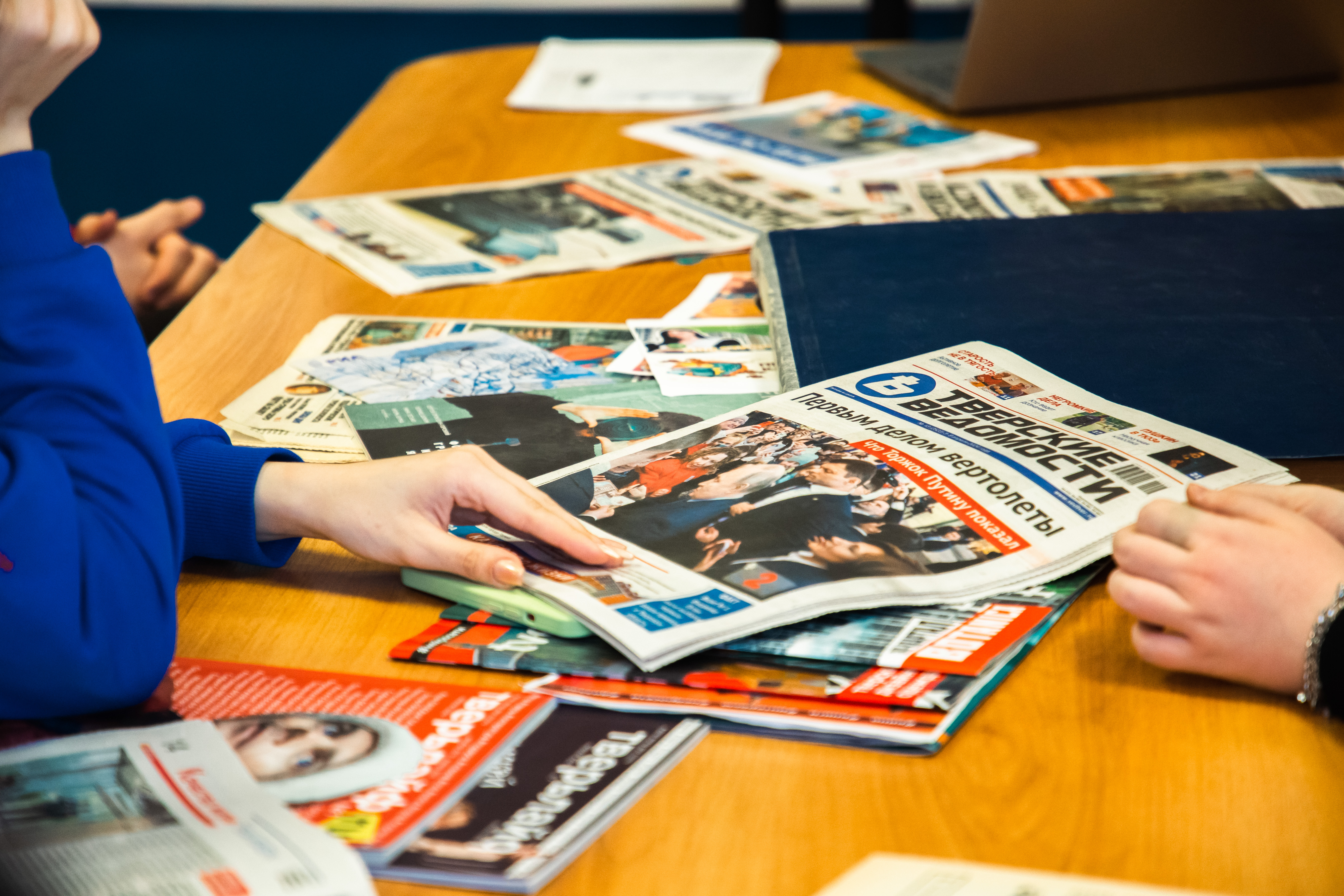 Чем живет медиахолдинг: В РИА Верхневолжье вновь прошла профориентационная встреча для школьников Чем живет медиахолдинг: В РИА Верхневолжье вновь прошла профориентационная встреча для школьников