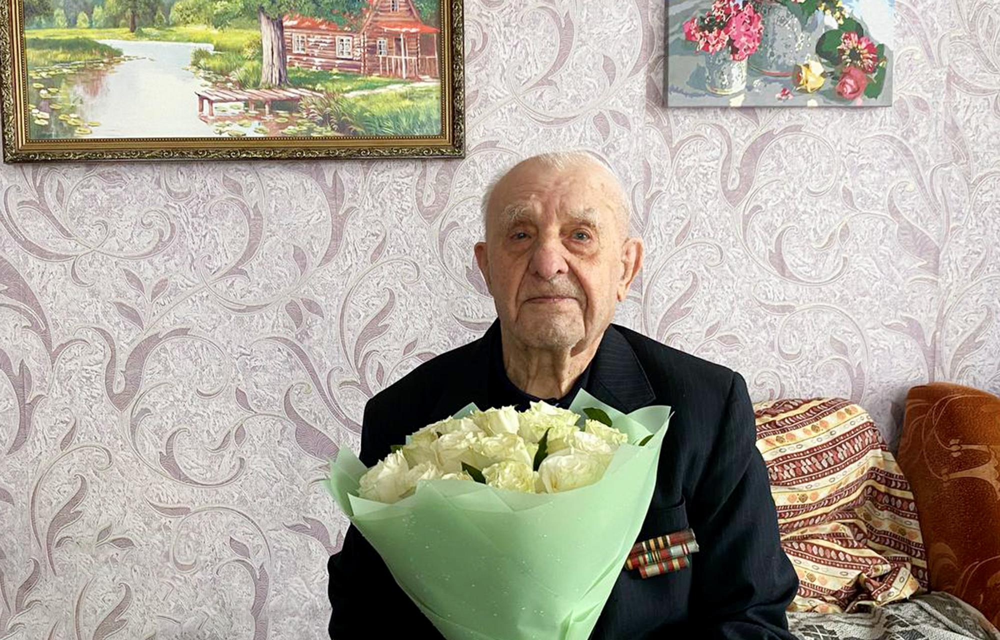 Ветерану войны из города Нелидово исполнилось 100 лет Ветерану войны из города Нелидово исполнилось 100 лет