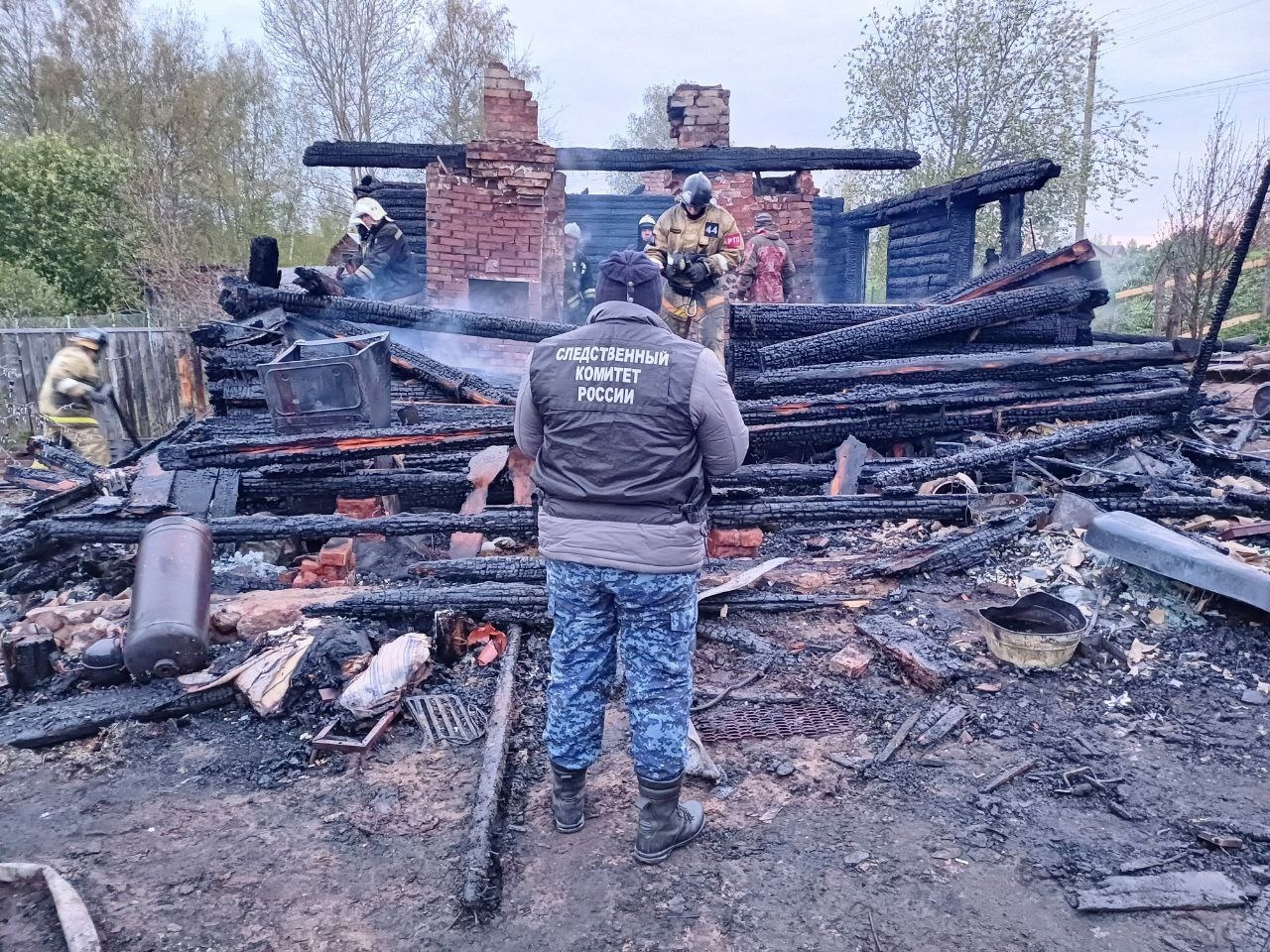 В Тверской области погибли в пожаре два человека В Тверской области погибли в пожаре два человека