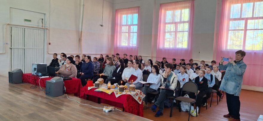 В нелидовском колледже школьникам рассказали о Пасхе В нелидовском колледже школьникам рассказали о Пасхе