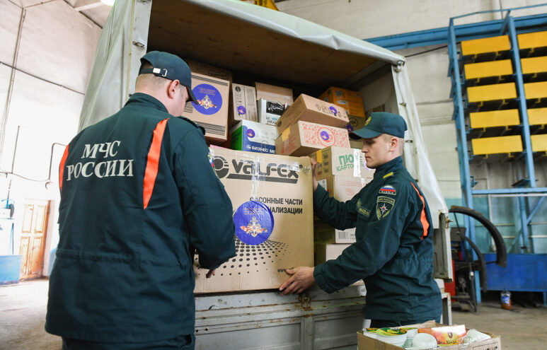 Тверская область направила гуманитарный груз танковому батальону «Волга» Тверская область направила гуманитарный груз танковому батальону «Волга»