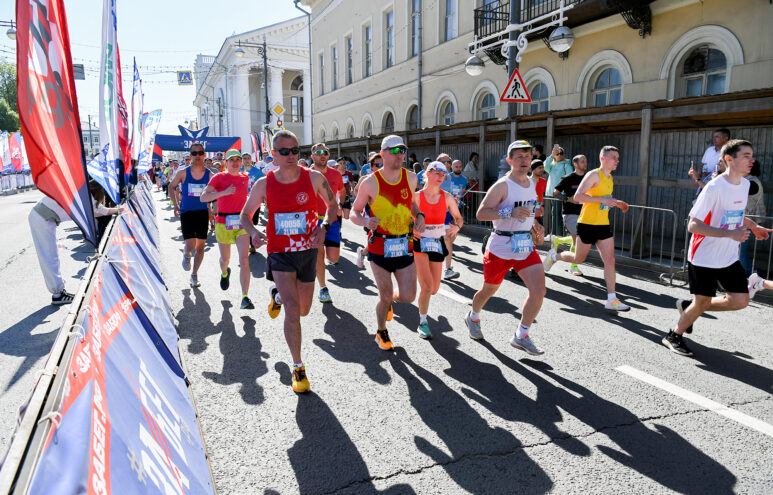 В Твери прошел полумарафон «ЗаБег.РФ»