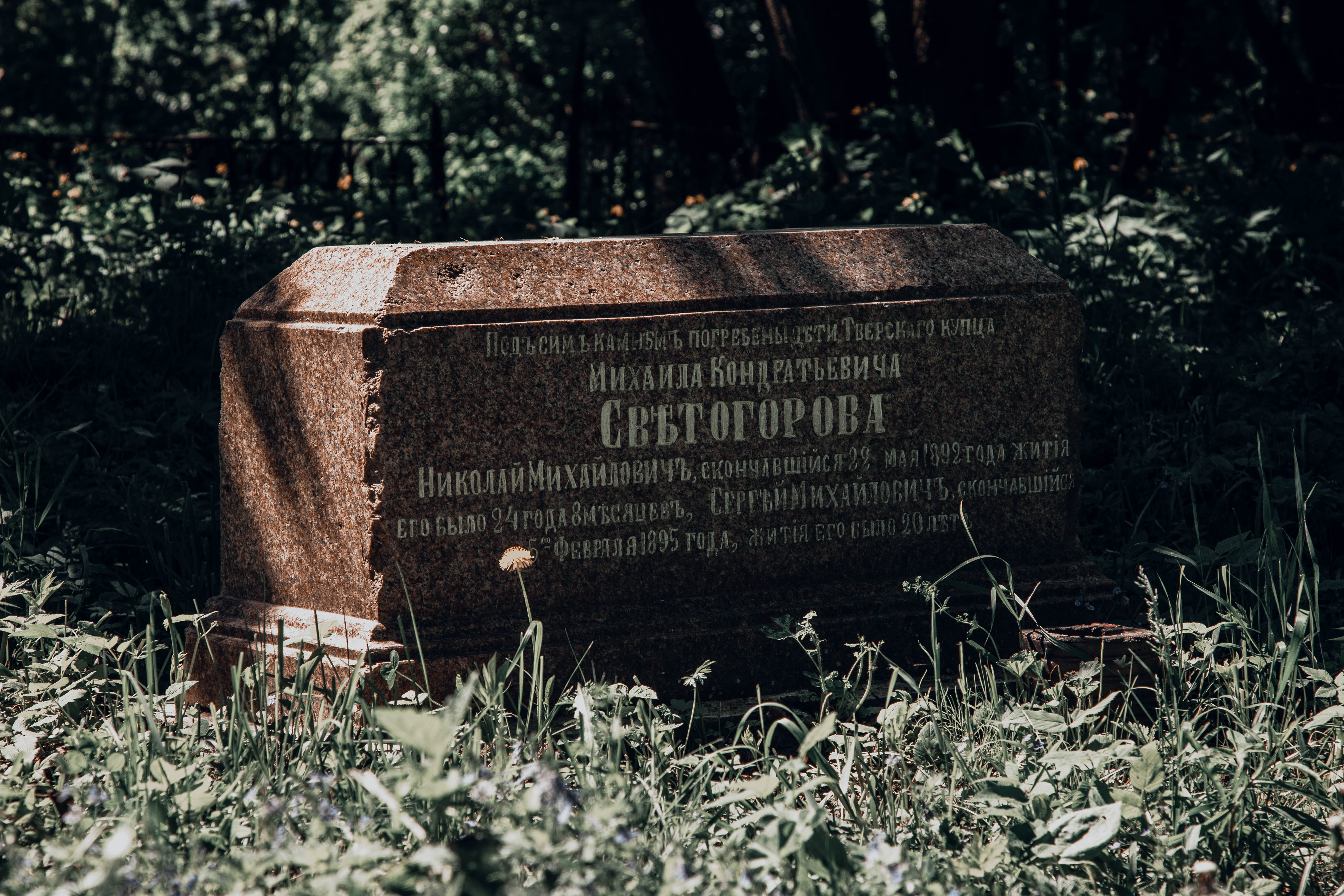 Блогер показала старинное Волынское кладбище в Твери