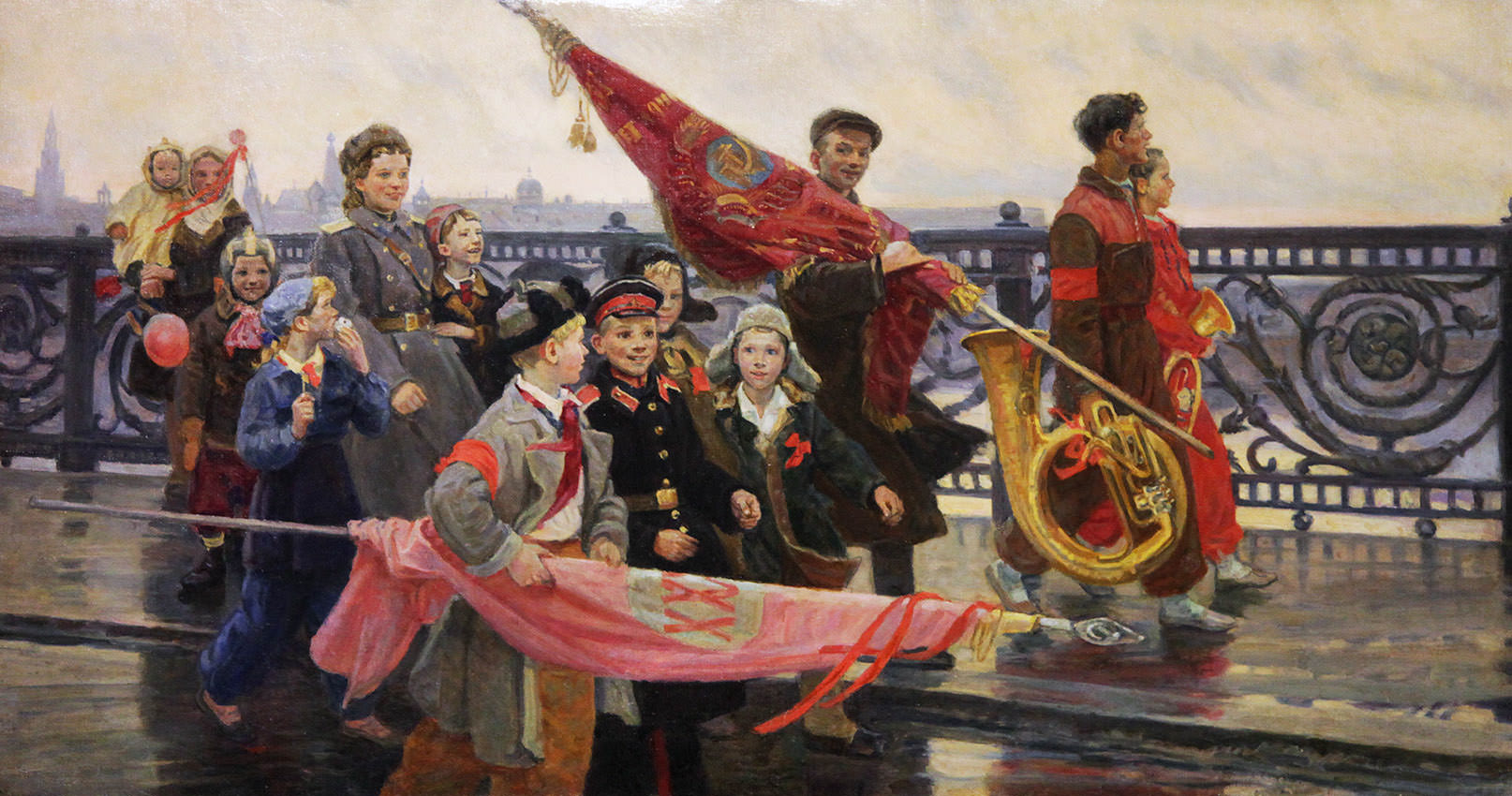 Искусство Победы: После демонстрации. Они видели Сталина