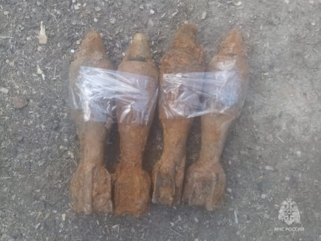 В Западной Двине нашли мины времен войны В Западной Двине нашли мины времен войны