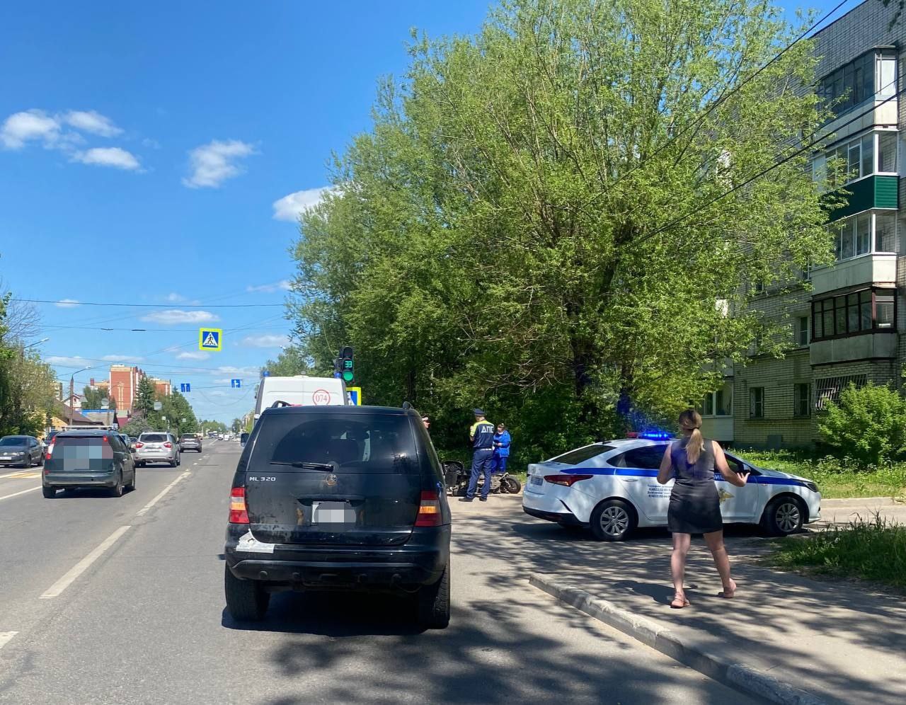 В Твери водитель мопеда пострадал в ДТП В Твери водитель мопеда пострадал в ДТП