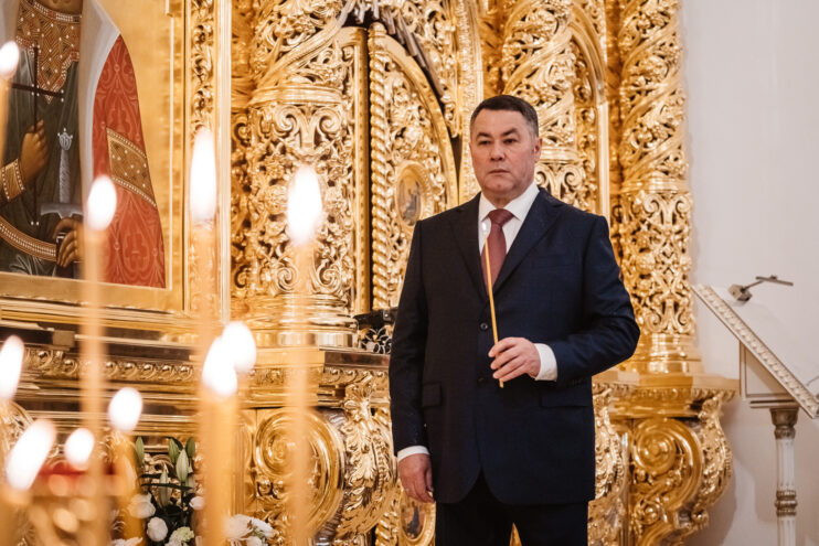 В Спасо-Преображенском кафедральном соборе Твери прошло первое за 101 год Пасхальное богослужение В Спасо-Преображенском кафедральном соборе Твери прошло первое за 101 год Пасхальное богослужение