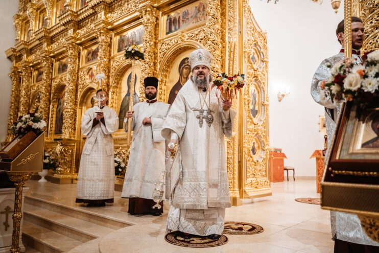 В Спасо-Преображенском кафедральном соборе Твери прошло первое за 101 год Пасхальное богослужение В Спасо-Преображенском кафедральном соборе Твери прошло первое за 101 год Пасхальное богослужение