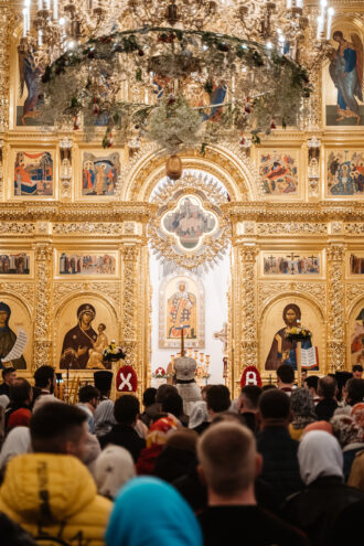 В Спасо-Преображенском кафедральном соборе Твери прошло первое за 101 год Пасхальное богослужение В Спасо-Преображенском кафедральном соборе Твери прошло первое за 101 год Пасхальное богослужение