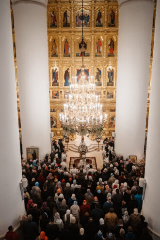 В Спасо-Преображенском кафедральном соборе Твери прошло первое за 101 год Пасхальное богослужение В Спасо-Преображенском кафедральном соборе Твери прошло первое за 101 год Пасхальное богослужение
