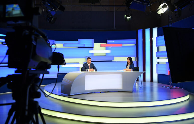 Игорь Руденя расскажет в прямом эфире о визите в Верхневолжье делегации провинции Ляонин КНР