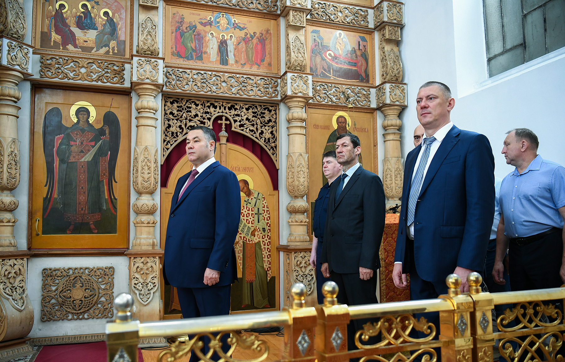 В Твери состоялось торжественное перенесение мощей святого благоверного князя Михаила Тверского в Спасо-Преображенский собор