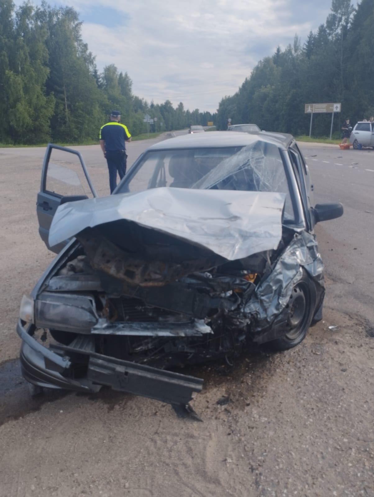 Три человека пострадали в ДТП в Тверской области Три человека пострадали в ДТП в Тверской области
