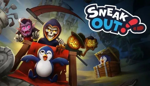 Поиграли за вас: Прятки с друзьями в замке с привидениями в Sneak Out