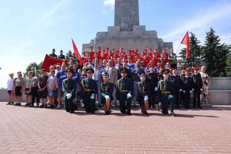 Тверскую область посетили участники масштабного пробега «Как ковалась Победа!»