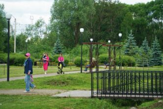 В городе Лихославле Тверской области по ППМИ благоустроен Парк 70-летия Победы