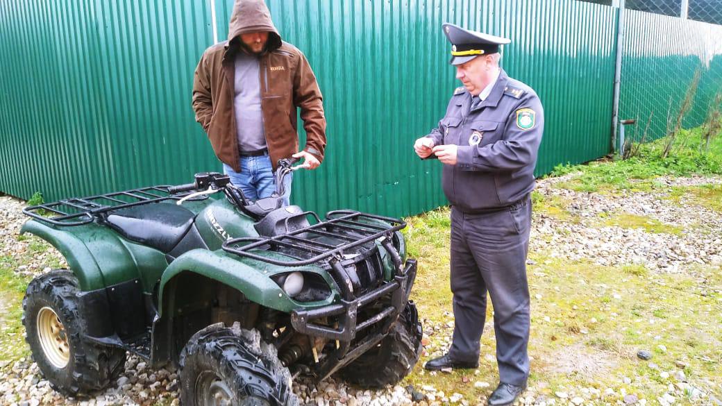 В Тверской области проверяют водителей мотовездеходов