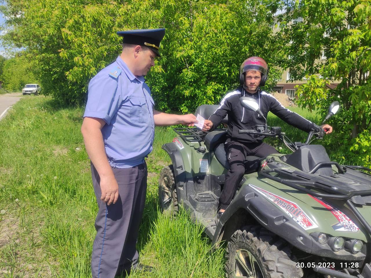 В Тверской области проверяют водителей мотовездеходов В Тверской области проверяют водителей мотовездеходов