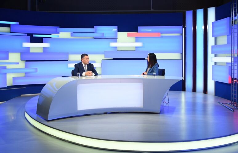 Северный обход, встреча с президентом и бюджетные места: Главные темы прямого эфира с Игорем Руденей Северный обход, встреча с президентом и бюджетные места: Главные темы прямого эфира с Игорем Руденей