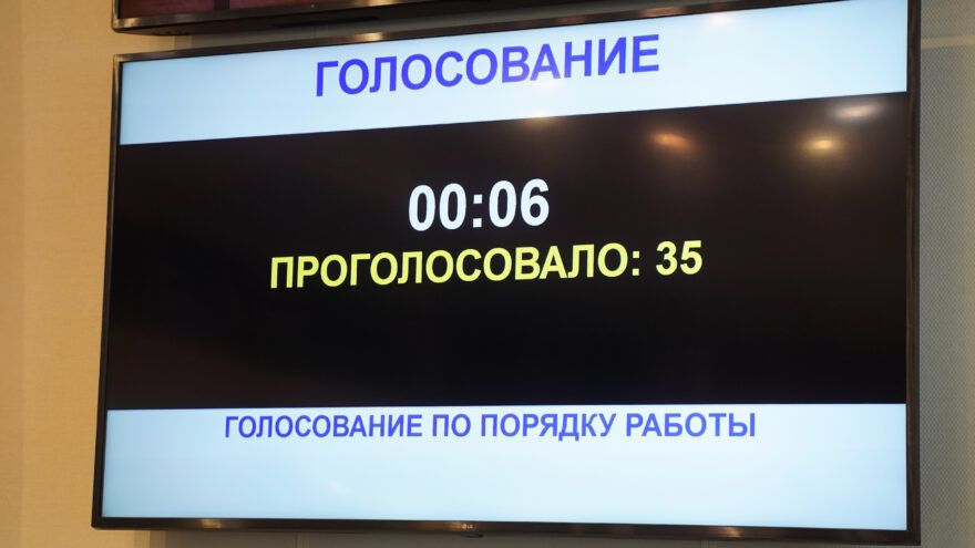 Фоторепортаж с заседания о результатах деятельности Правительства Тверской области