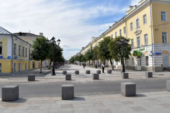 В Твери завершили второй этапа благоустройства улицы Трёхсвятской В Твери завершили второй этапа благоустройства улицы Трёхсвятской