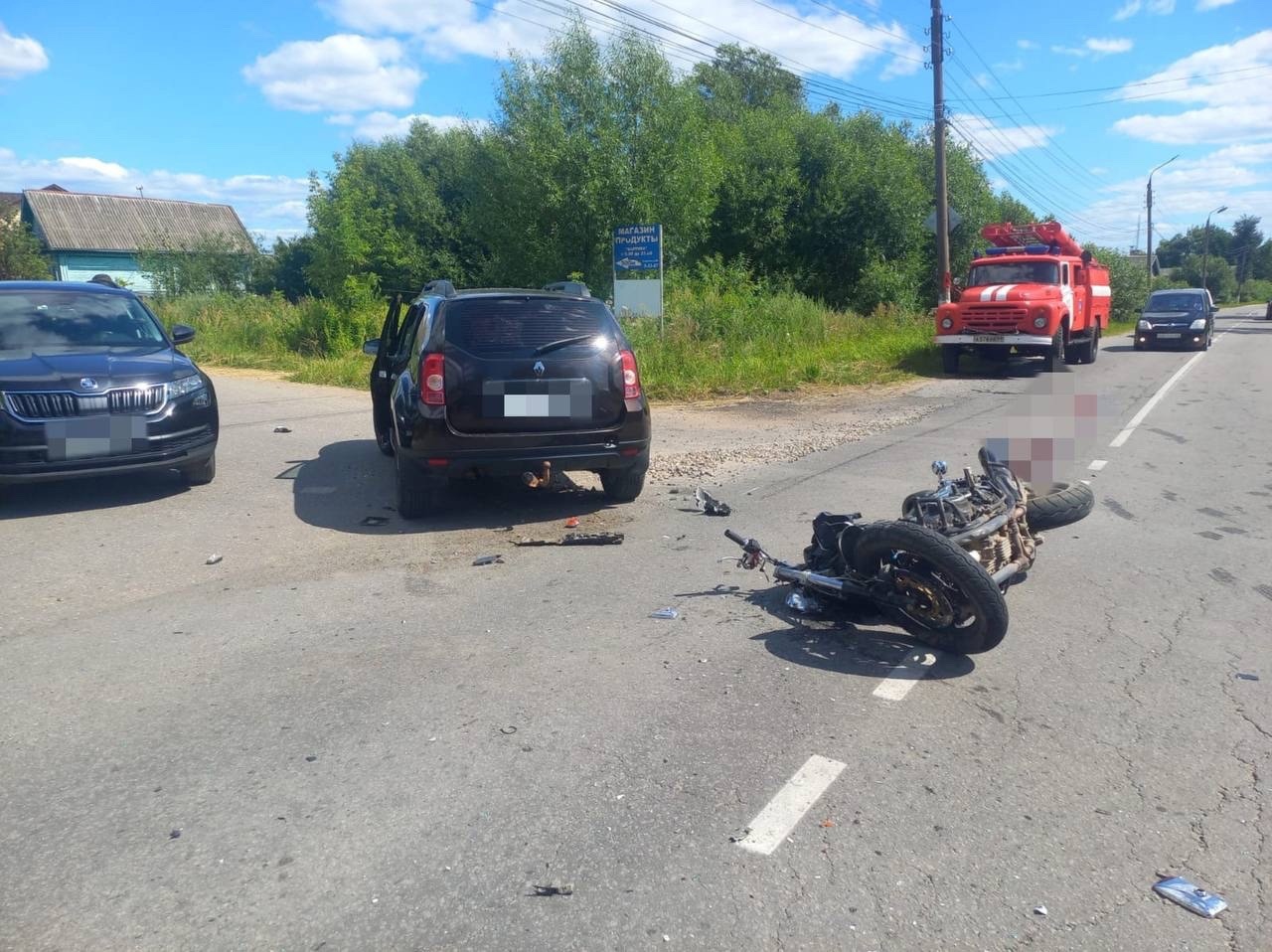 В Торжке в ДТП пострадал мотоциклист В Торжке в ДТП пострадал мотоциклист