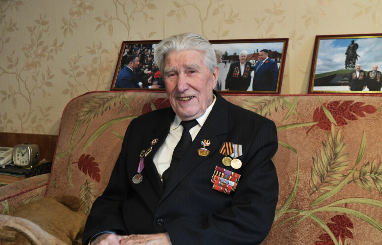 Участнику Великой Отечественной войны Борису Воробьёву исполнилось 93 года