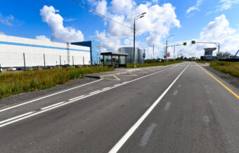 В Тверской области открыли подъездную дорогу на территории промышленной площадки «Раслово»